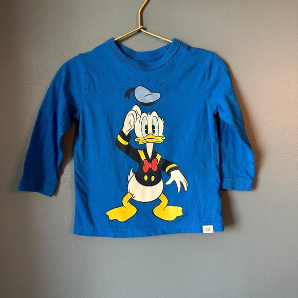 Gap x Disney Donald Duck long sleeve tee - Picture 1 of 2